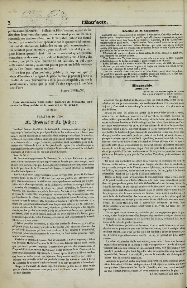 
						Affichage en mode lecture de la page
					
