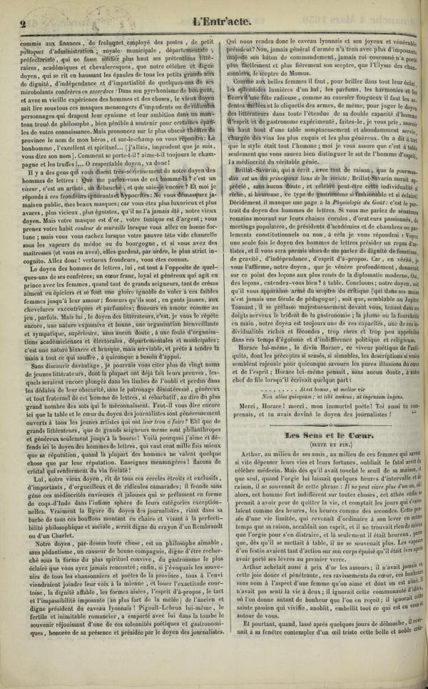 
						Affichage en mode lecture de la page
					