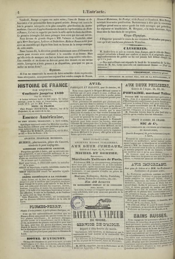 
						Affichage en mode lecture de la page
					