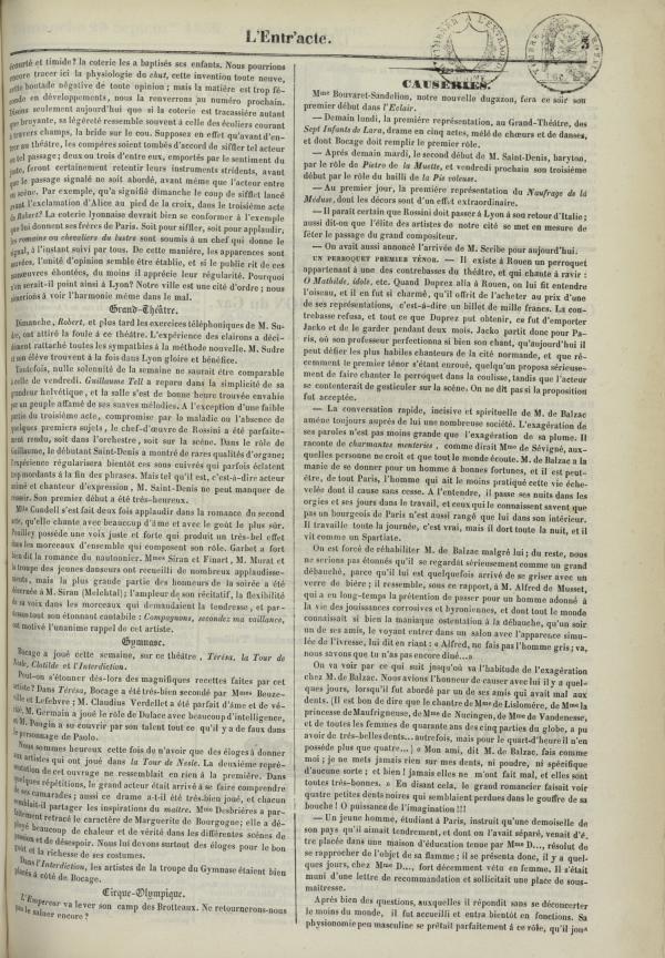 
						Affichage en mode lecture de la page
					