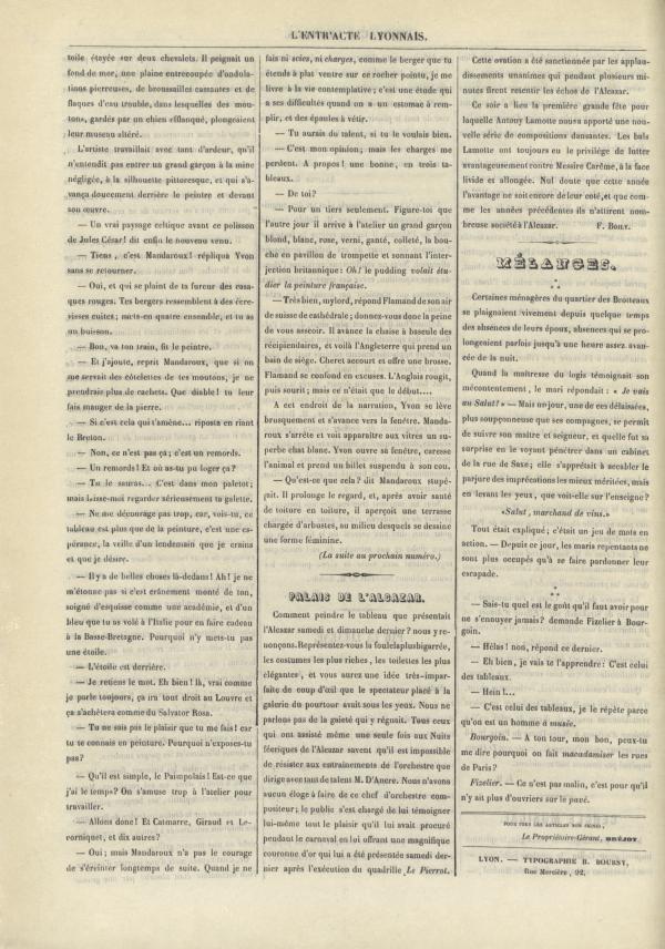 
						Affichage en mode lecture de la page
					