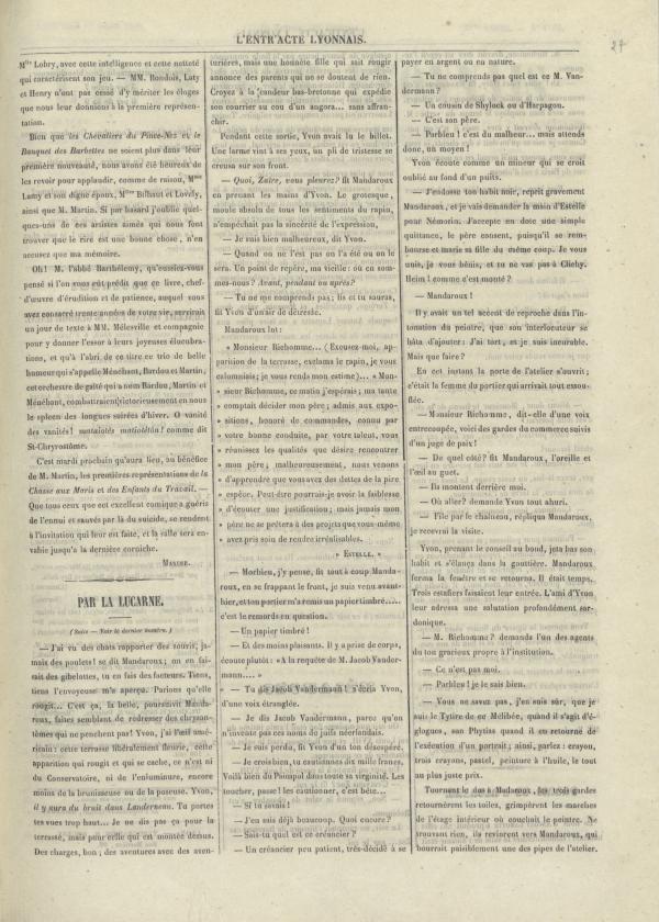 
						Affichage en mode lecture de la page
					