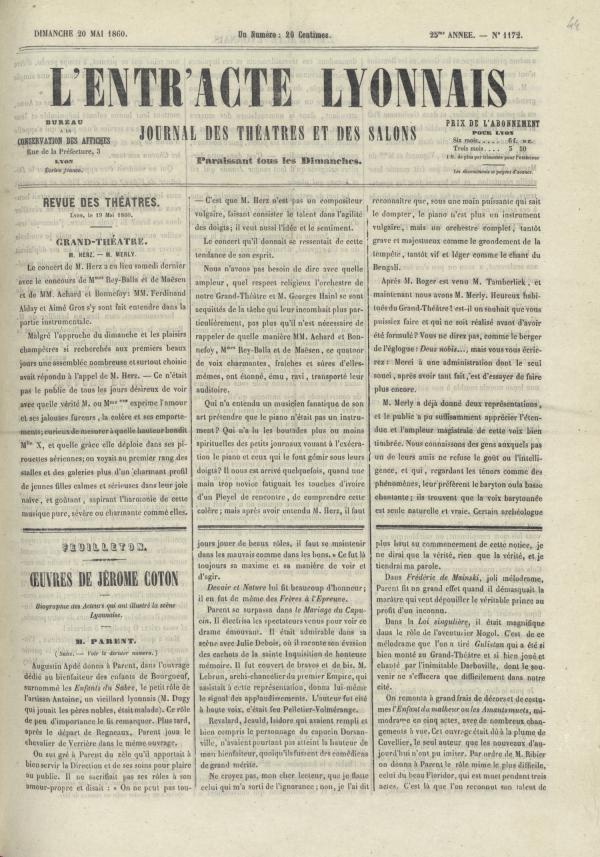 
						Affichage en mode lecture de la page
					