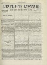 L'Entr'acte lyonnais,  N°1176, pp. 1