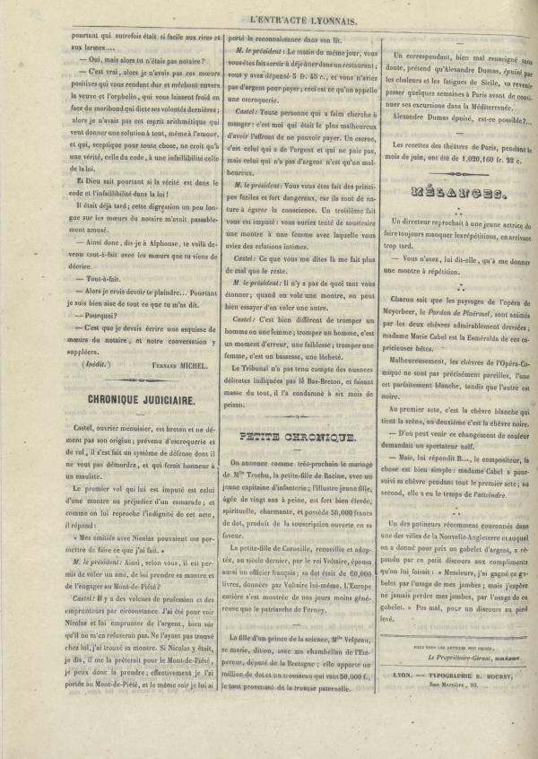 
						Affichage en mode lecture de la page
					