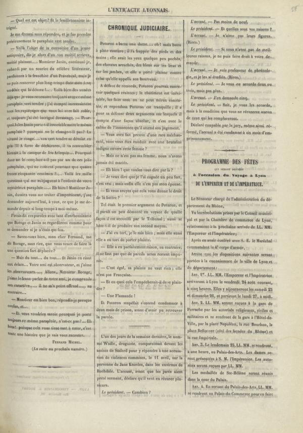 
						Affichage en mode lecture de la page
					