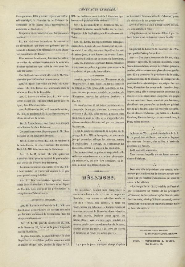 
						Affichage en mode lecture de la page
					