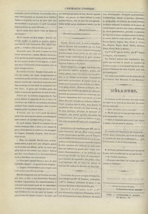 
						Affichage en mode lecture de la page
					