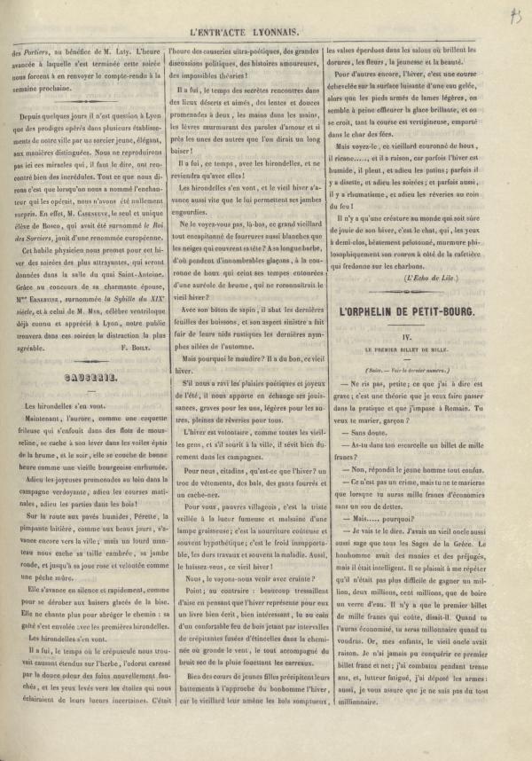 
						Affichage en mode lecture de la page
					