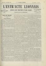 L'Entr'acte lyonnais,  N°1181, pp. 5