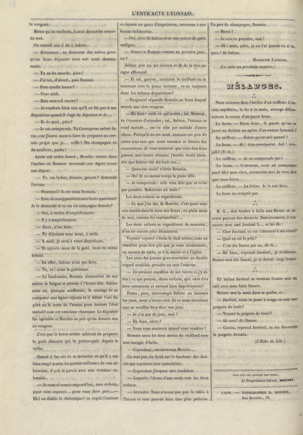
						Affichage en mode lecture de la page
					