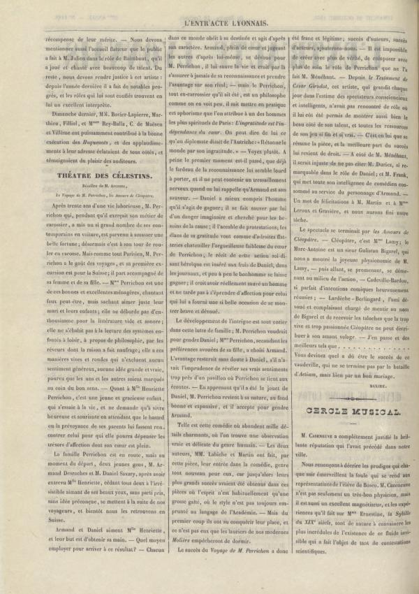 
						Affichage en mode lecture de la page
					