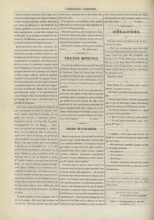 
						Affichage en mode lecture de la page
					
