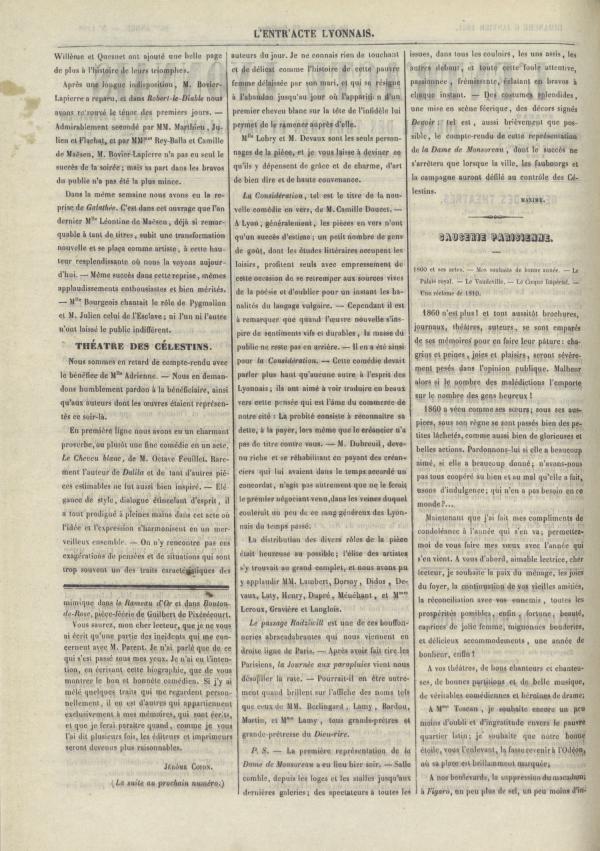 
						Affichage en mode lecture de la page
					
