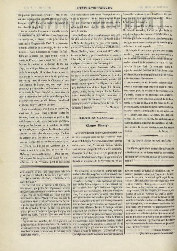 
						Affichage en mode lecture de la page
					