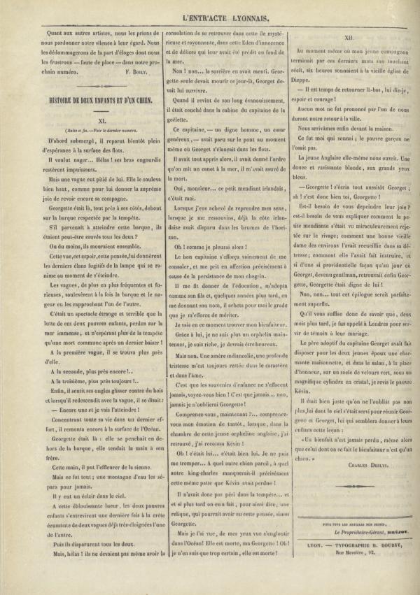 
						Affichage en mode lecture de la page
					