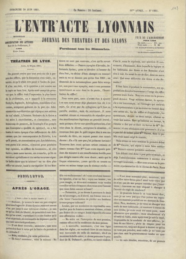 
						Affichage en mode lecture de la page
					