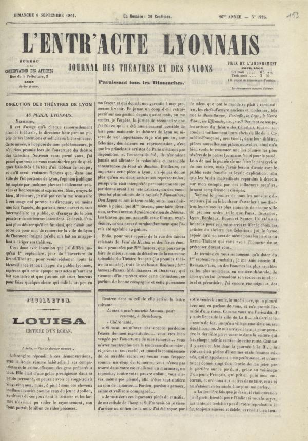 
						Affichage en mode lecture de la page
					