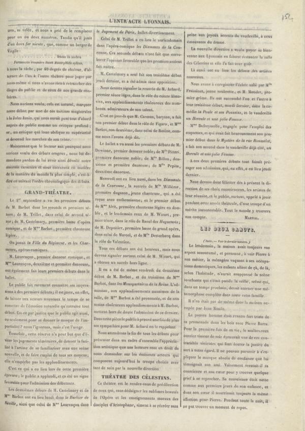 
						Affichage en mode lecture de la page
					