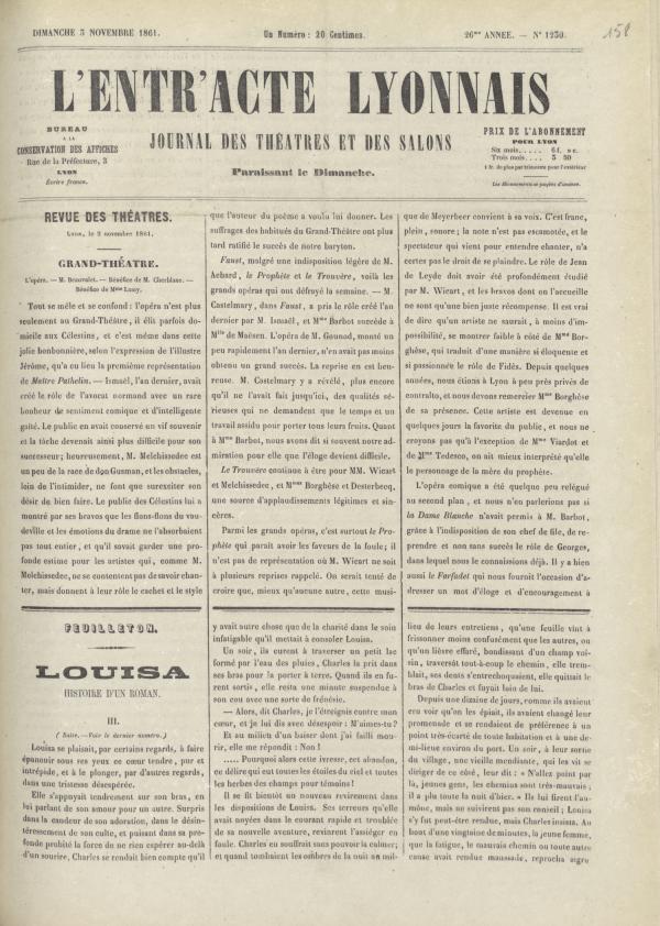 
						Affichage en mode lecture de la page
					