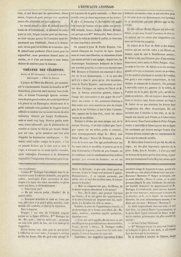 
						Affichage en mode lecture de la page
					