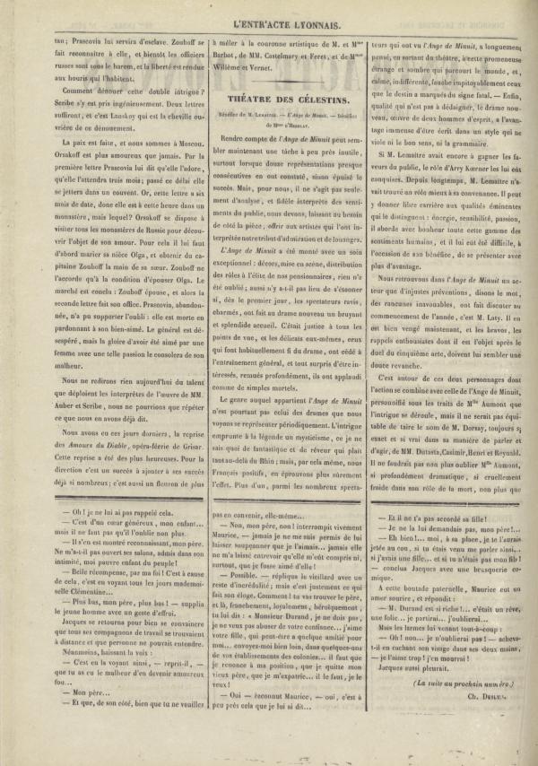 
						Affichage en mode lecture de la page
					