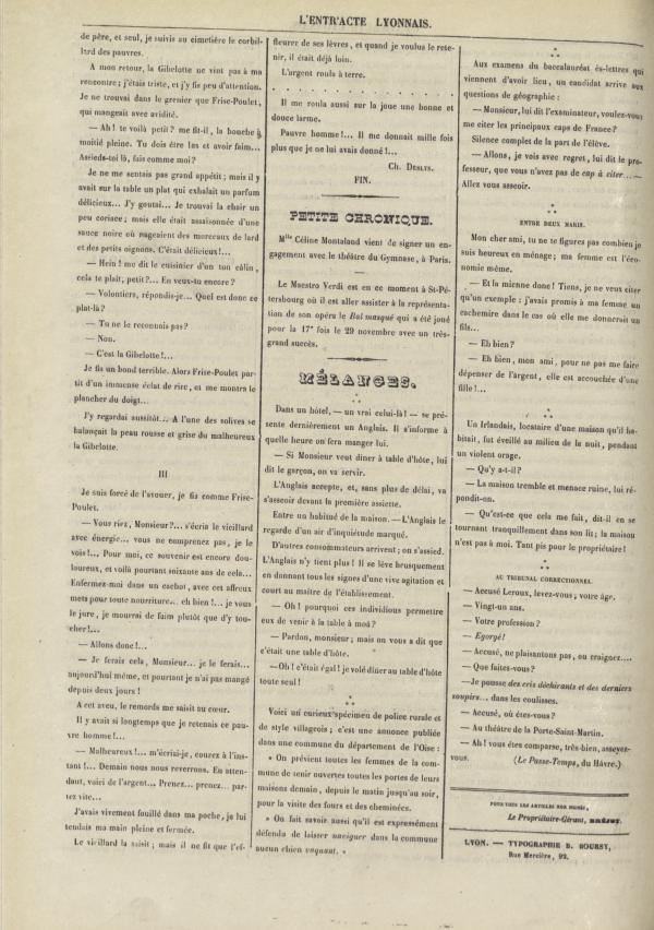 
						Affichage en mode lecture de la page
					