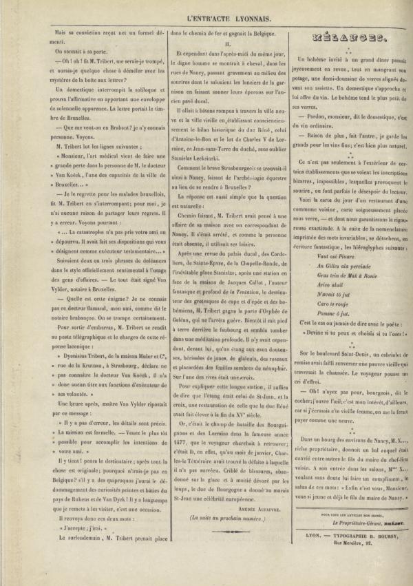 
						Affichage en mode lecture de la page
					