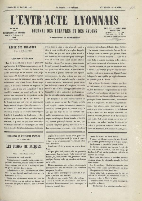 
						Affichage en mode lecture de la page
					