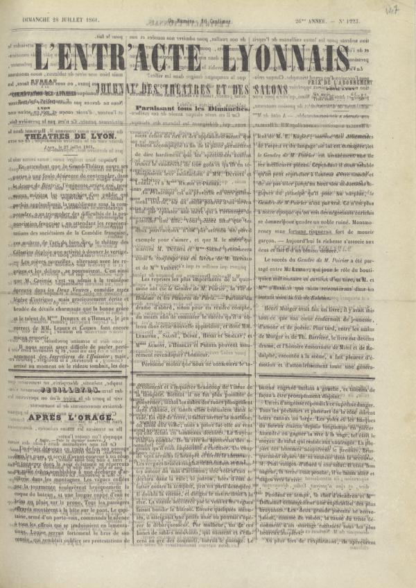 
						Affichage en mode lecture de la page
					