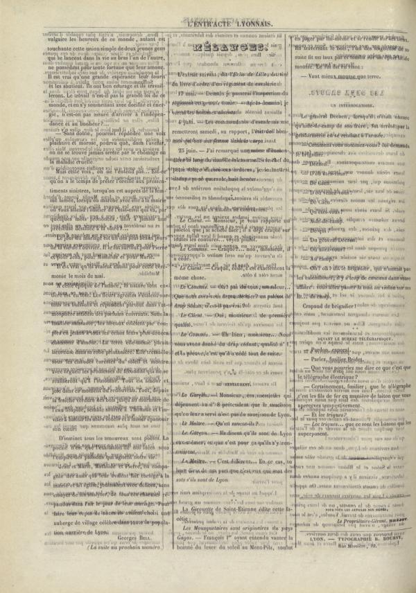 
						Affichage en mode lecture de la page
					