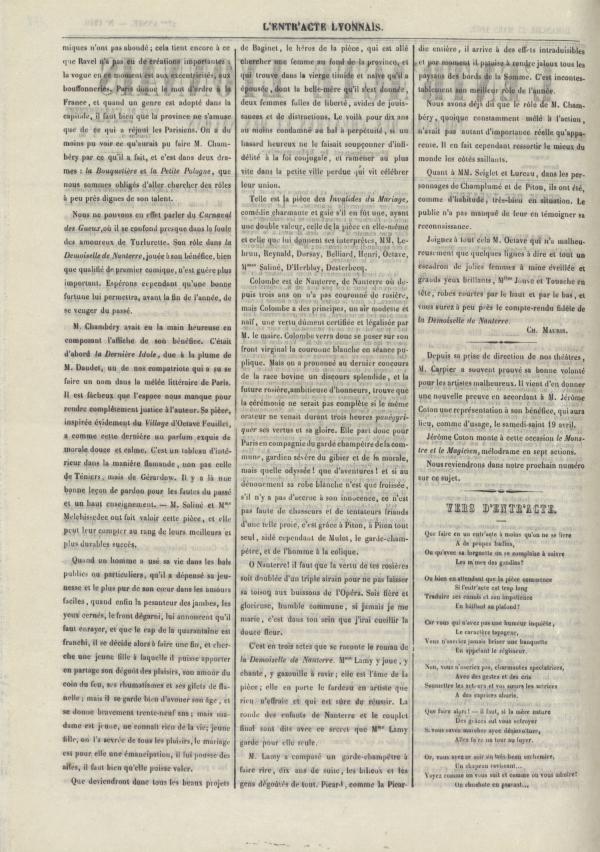 
						Affichage en mode lecture de la page
					