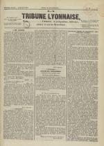 La Tribune lyonnaise, N°11, pp. 1