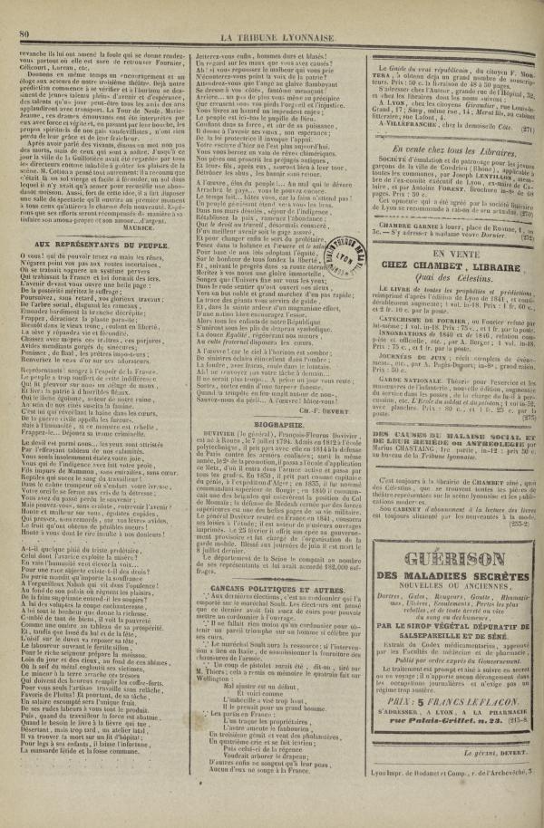 
						Affichage en mode lecture de la page
					