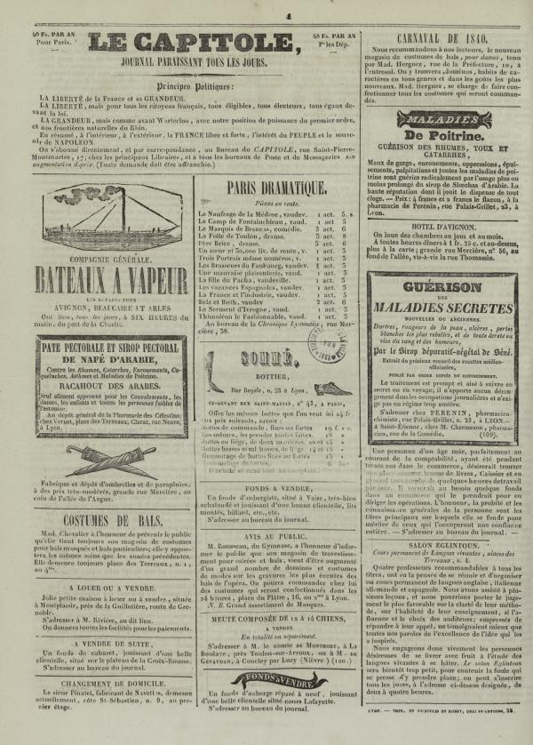 
						Affichage en mode lecture de la page
					