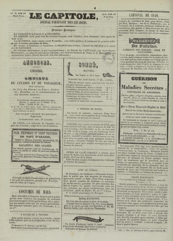 
						Affichage en mode lecture de la page
					