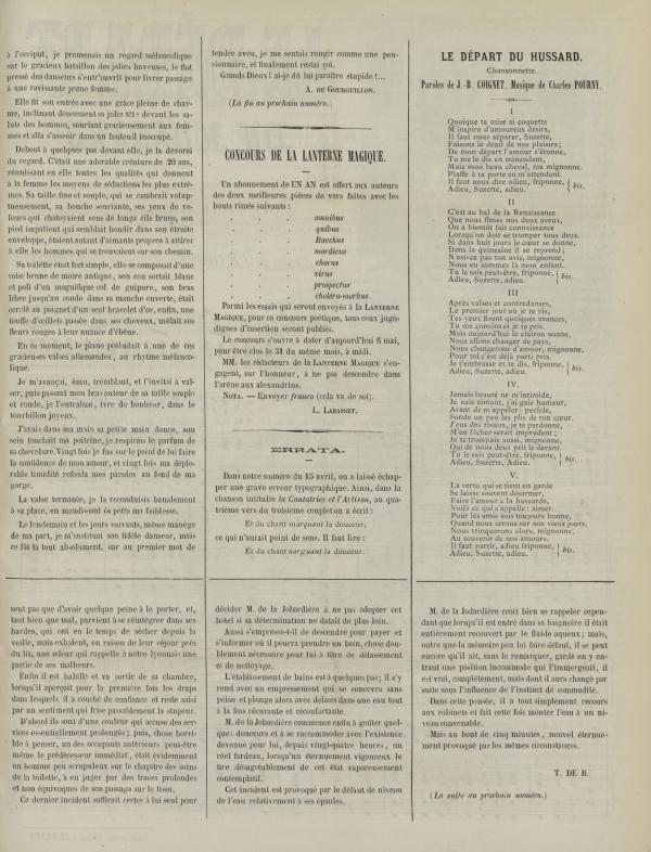 
						Affichage en mode lecture de la page
					