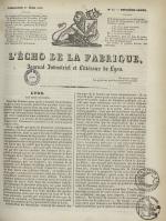L'Echo de la fabrique, N°34, pp. 1