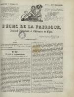 L'Echo de la fabrique, N°40, pp. 1