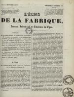 L'Echo de la fabrique, N°47, pp. 1