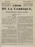 L'Echo de la fabrique, N°60, pp. 1