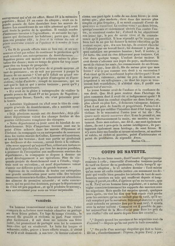 
						Affichage en mode lecture de la page
					