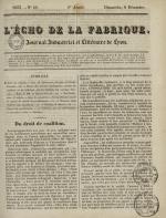 L'Echo de la fabrique, N°49, pp. 1