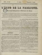L'Echo de la fabrique, N°66, pp. 1