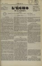 L'Echo de la fabrique de 1841, pp. 1