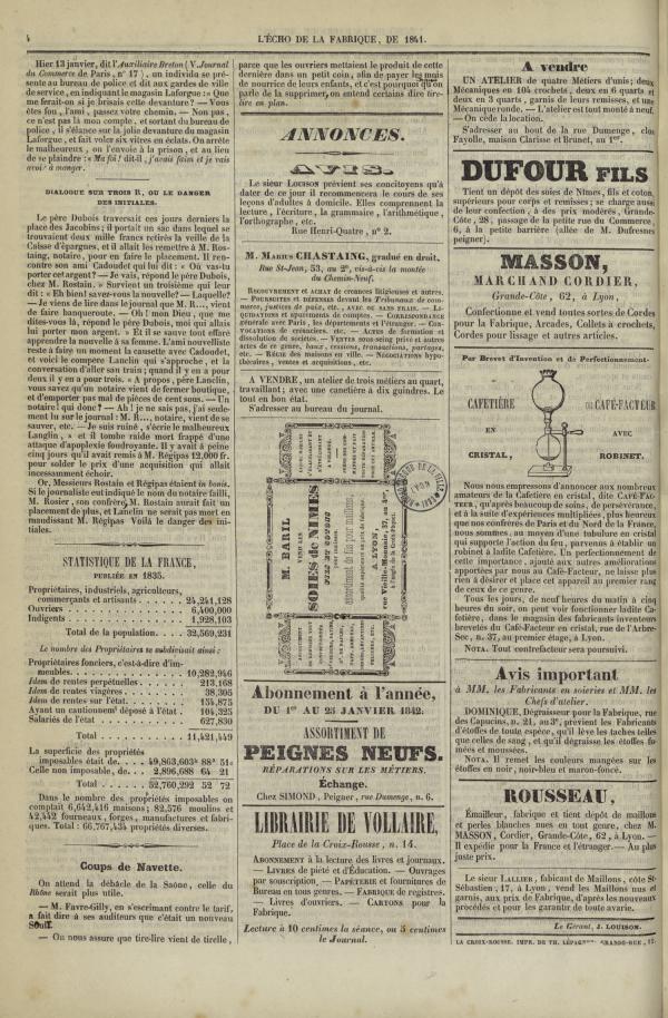 
						Affichage en mode lecture de la page
					
