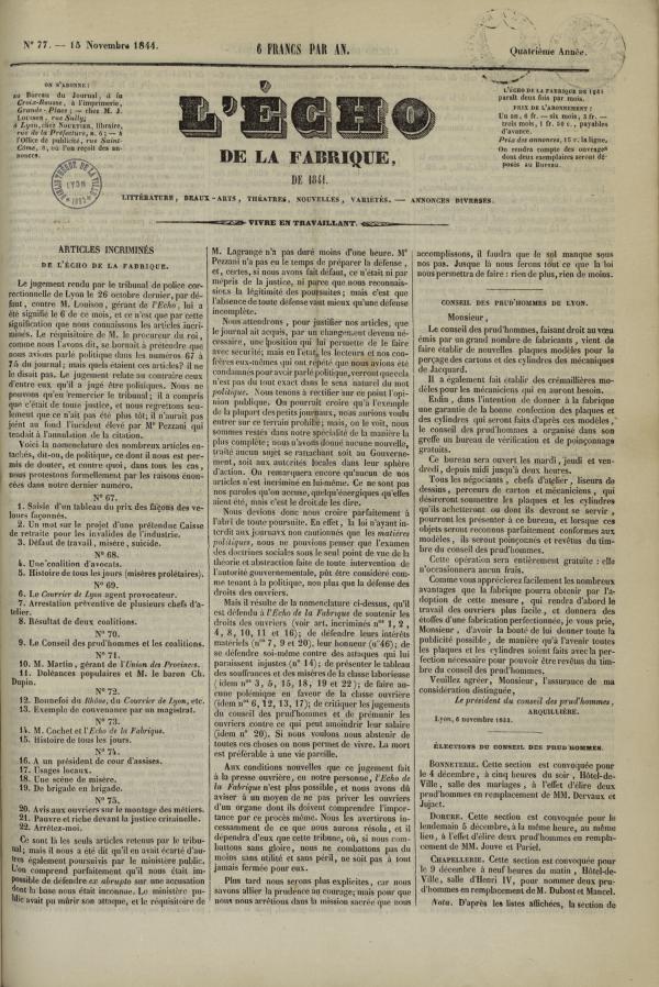
						Affichage en mode lecture de la page
					