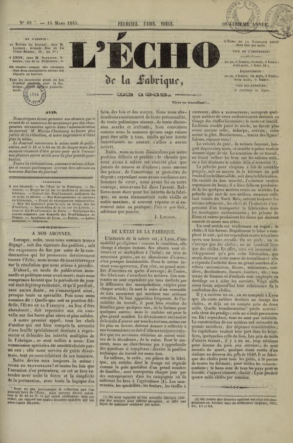 
						Affichage en mode lecture de la page
					