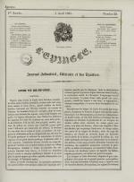 L'Epingle, N°22, pp. 1