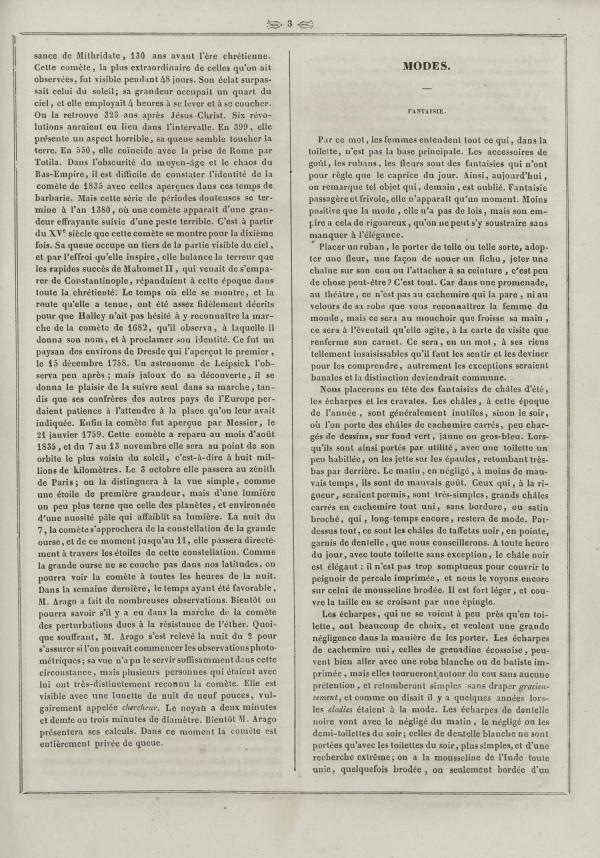 
						Affichage en mode lecture de la page
					